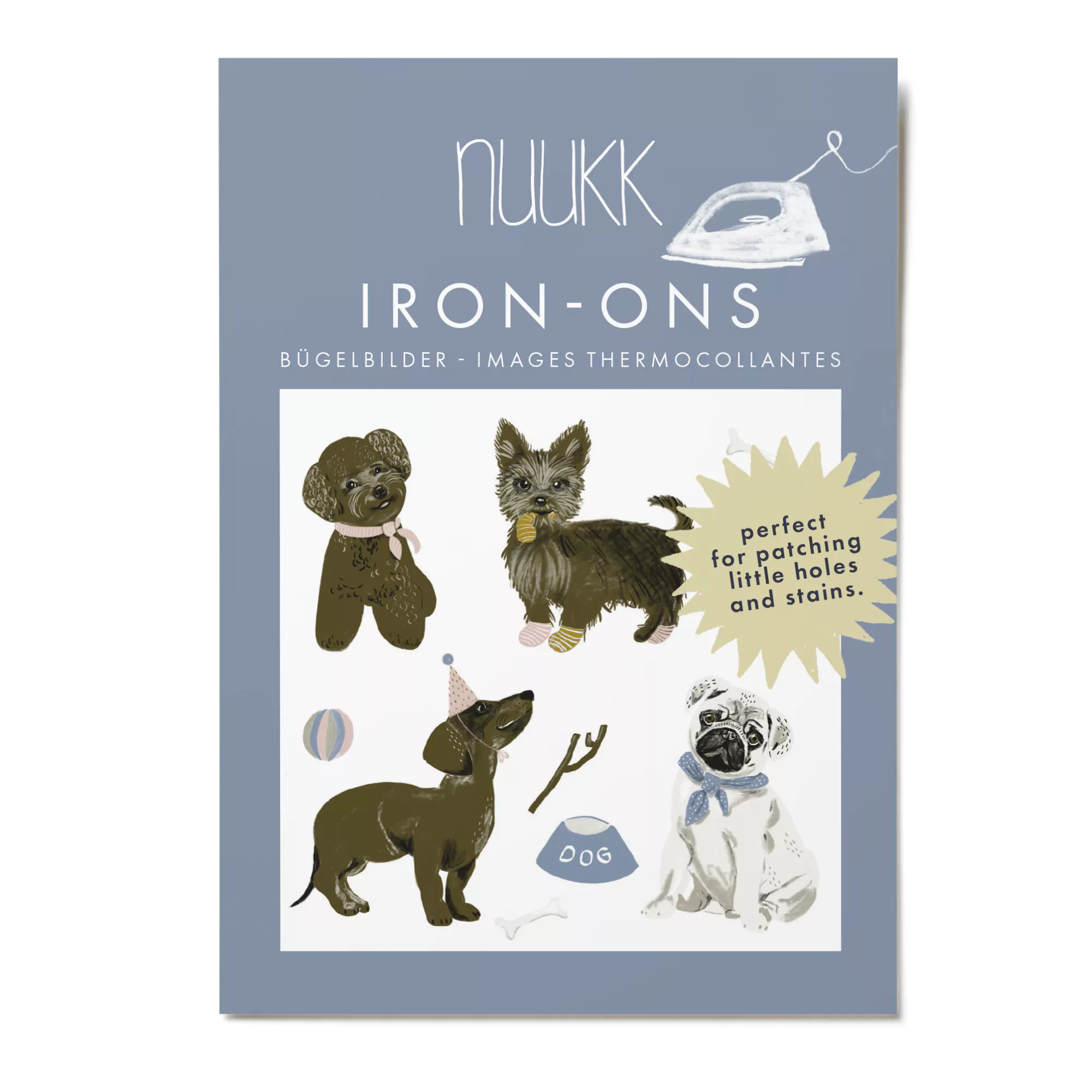 Dogs-iron-ons-packaging-nuukk-dackel-mops-fluffy