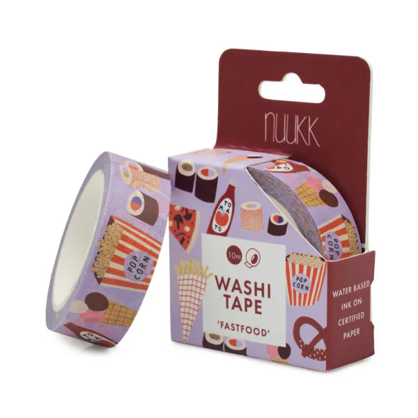Washi Tape "Fastfood"