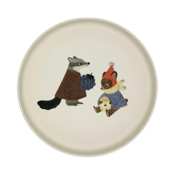 Kids Plate "Forest Animals"