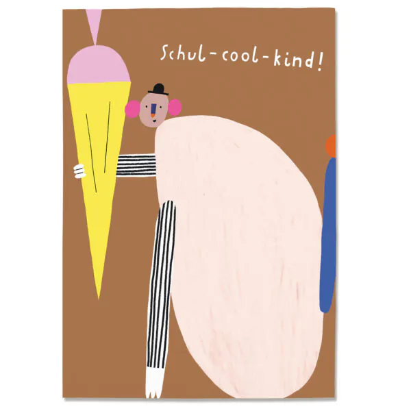 Postkarte "Schul-cool-kind"