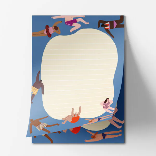 Notepad "Swimmers" | 50 pages