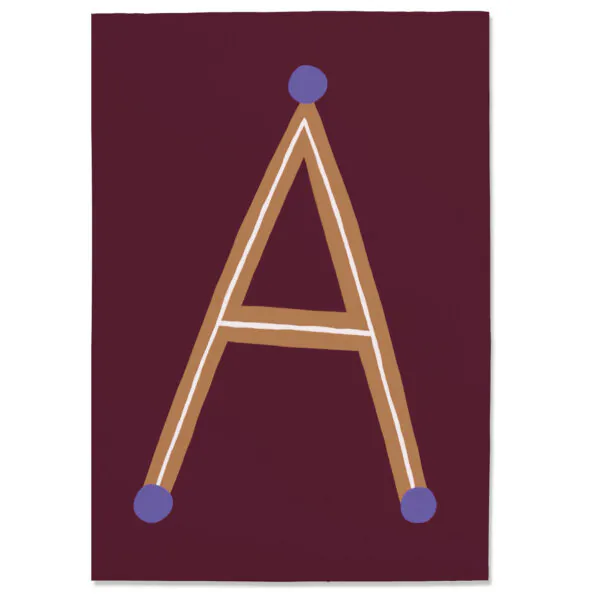 Postkarte "A #2"