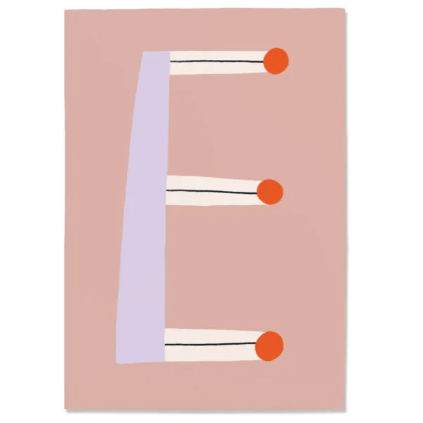 Postkarte "E #2"