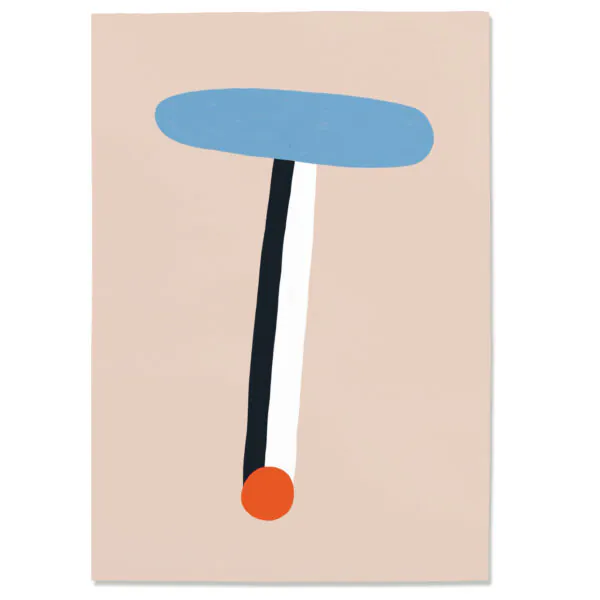 Postkarte "T #2"
