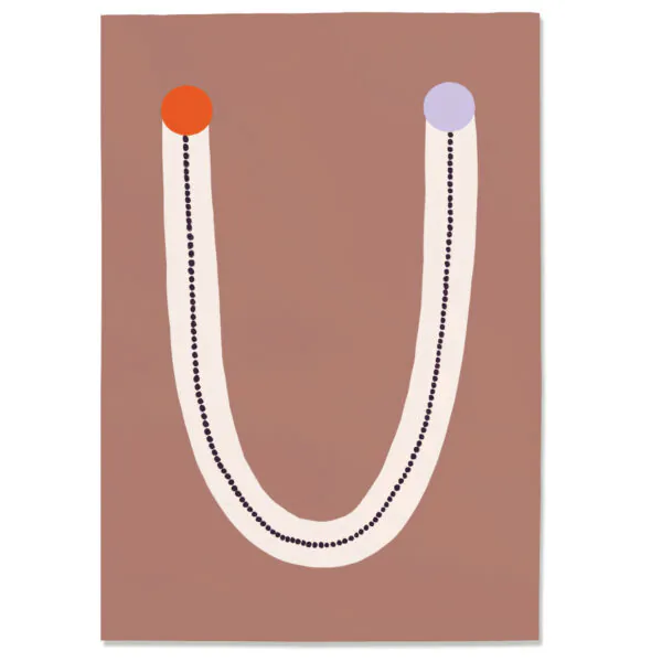 Postkarte "U"