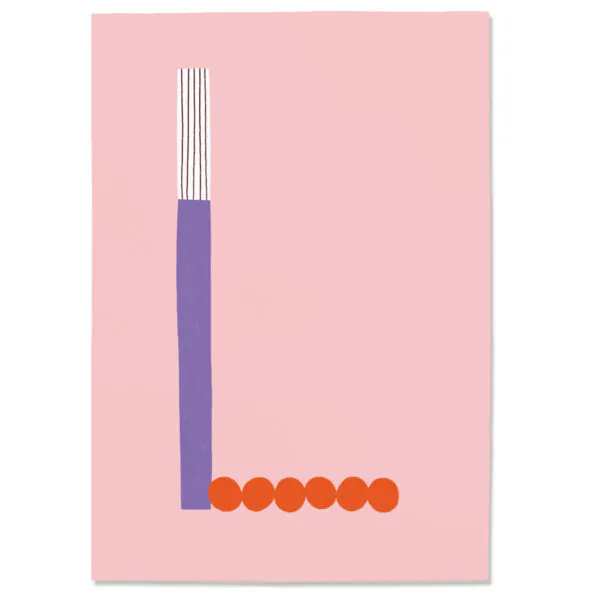 Postkarte "L #2"