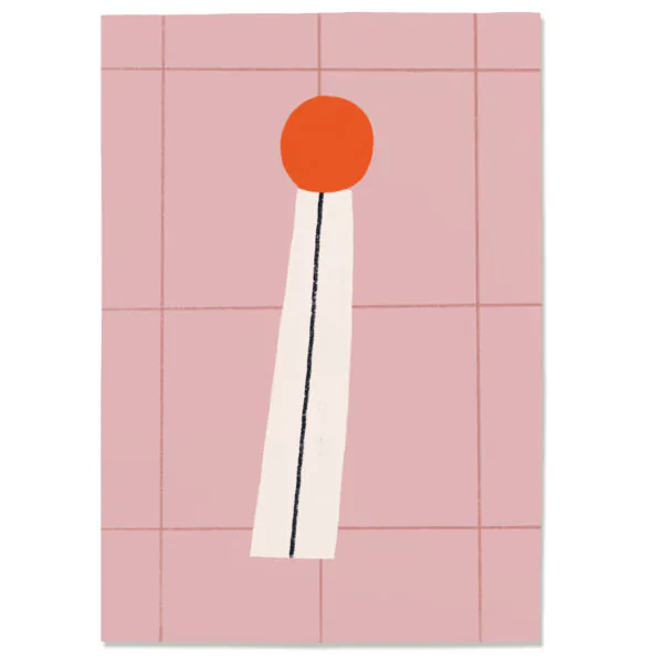 Postkarte "I"