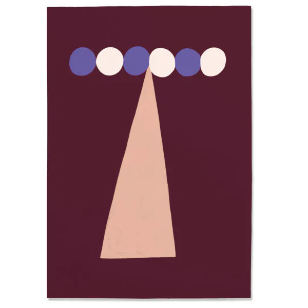 Postkarte "T"