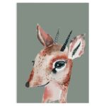 Postkarte Antilope