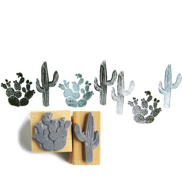 Cactus stamp set