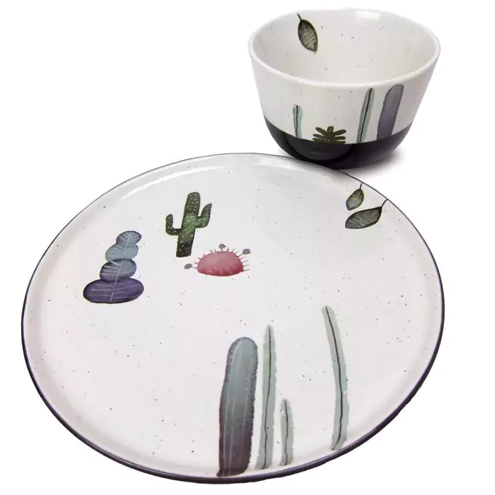 Farne Porzellansticker