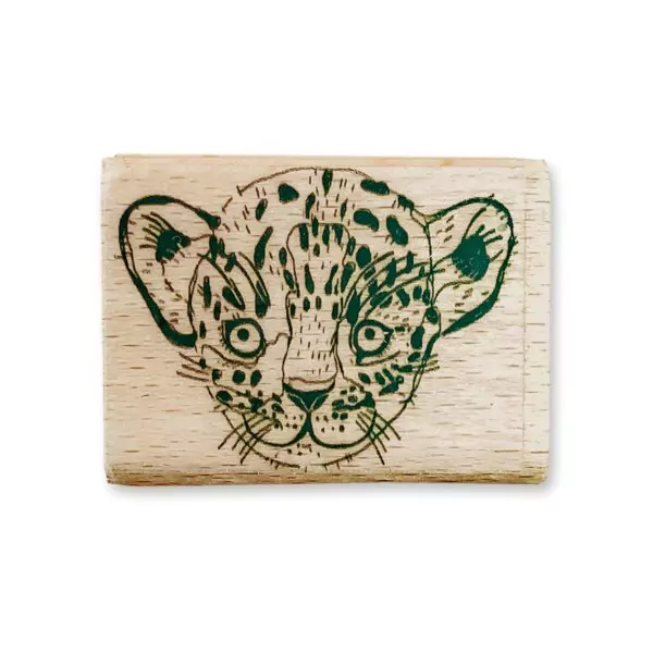 Leopard stamp