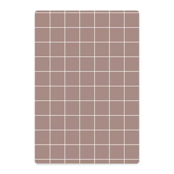 Small cutting board Grid old rose