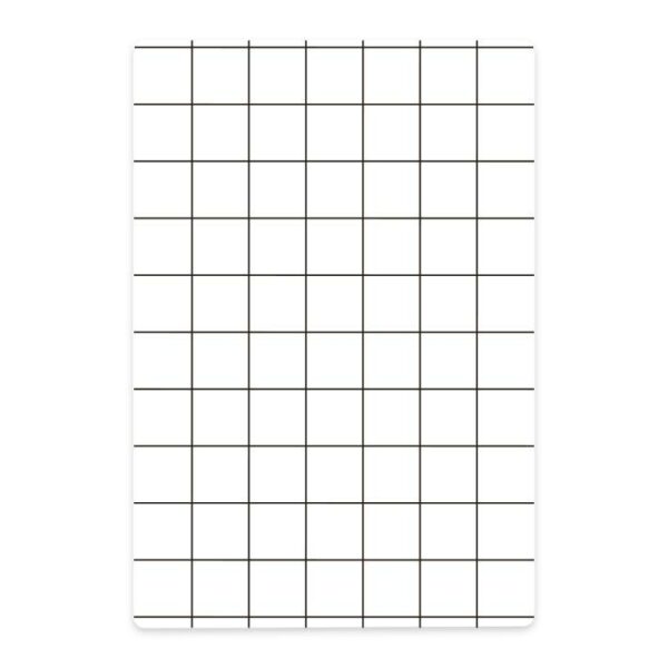 Small cutting board Grid white