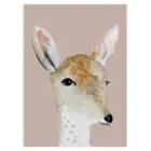 Postcard deer