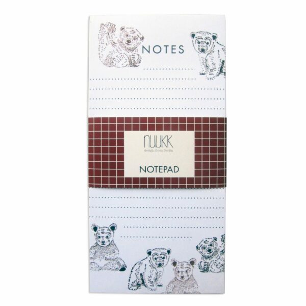 Bears notepad